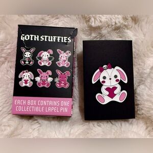 Goth Stuffies Blind Box Enamel Pin Hot Topic Exclusive